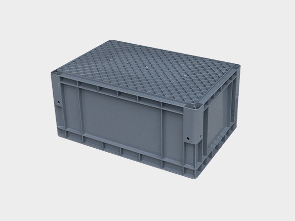 轩盛塑业EU4628D包角网格底塑料物流箱