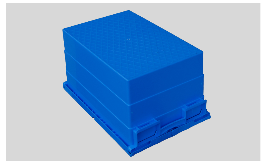 轩盛塑业600-315斜插式塑料物流箱