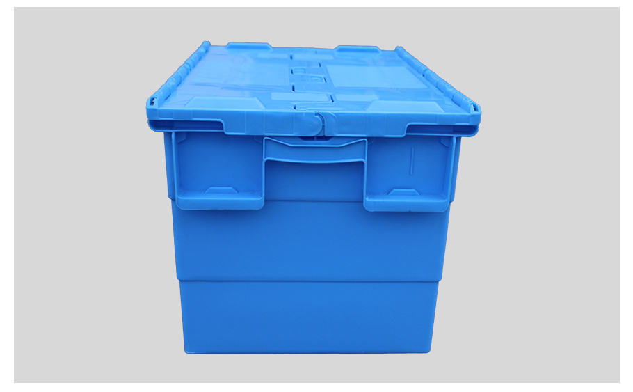 轩盛塑业600-360斜插式塑料物流箱