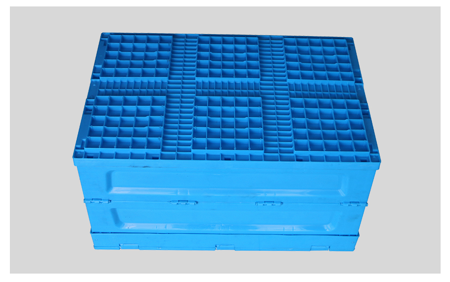 轩盛塑业600-320塑料内倒式折叠周转箱
